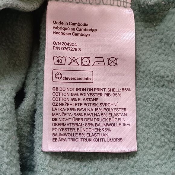 H&M Disney 12M Baby Infant Mickey Sweatshirt Vtg Vintage Pop Culture Classic - Picture 5 of 6